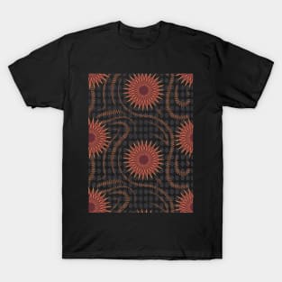 Complex Star and Polka Dots T-Shirt